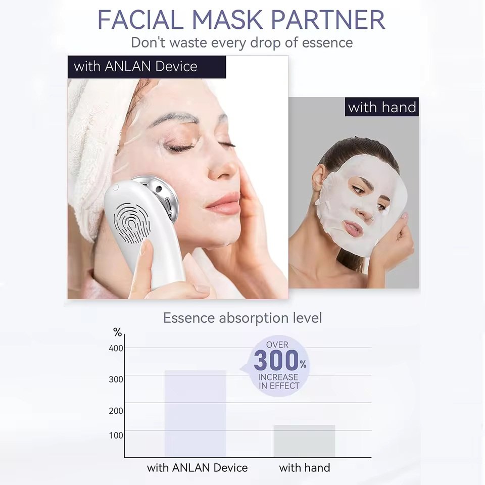 ANLAN Masajeador Facial - Imagen 4