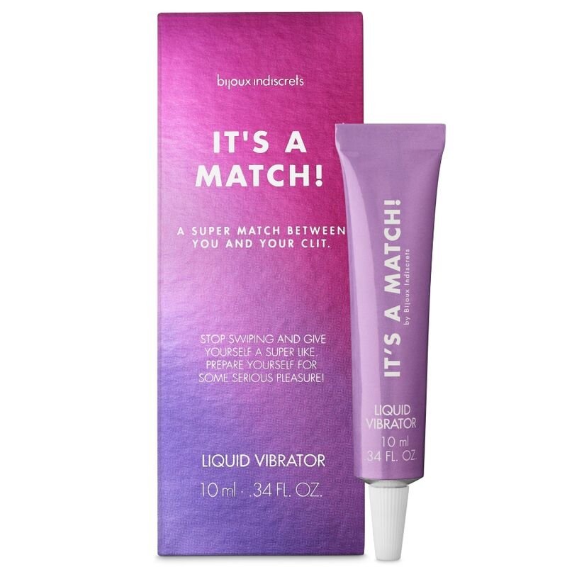 BIJOUX INDISCRETS - ITS A MATCH VIBRADOR LIQUIDO 10 ML
