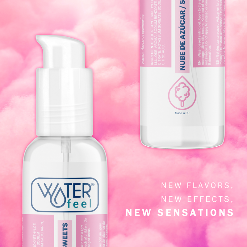 WATERFEEL - LUBRICANTE NUBE DE AZÚCAR 175 ML - Imagen 2