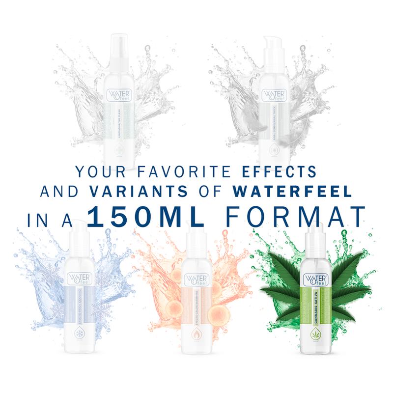 WATERFEEL - LUBRICANTE CANNABIS 150 ML - Imagen 4