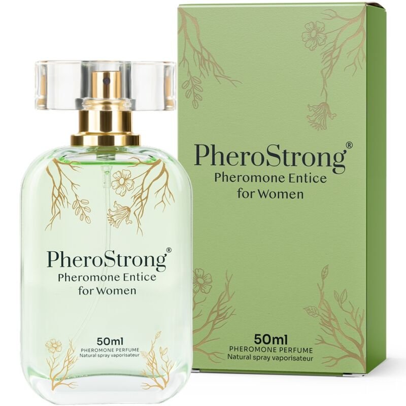 PHEROSTRONG - PERFUME CON FEROMONAS ENTICE PARA MUJER 50 M