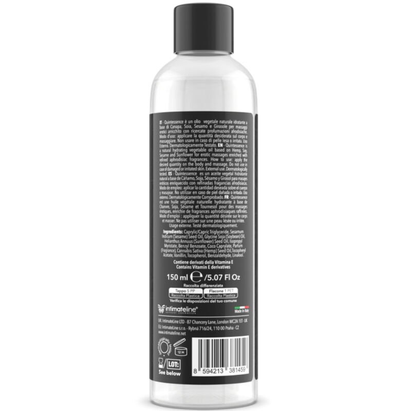 INTIMATELINE LUXURIA - ACEITE DE MASAJES CHOCOLATE 150 ML - Imagen 2