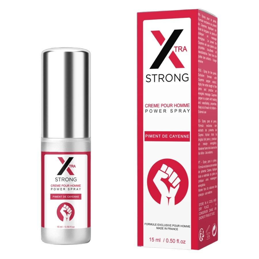 RUF - X STRONG POTENTE STRAY PARA EL PENE 15 ML