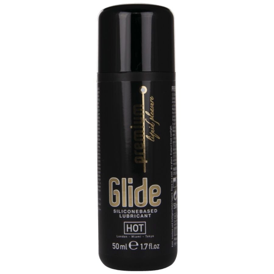 HOT - PREMIUM SILICONE GLIDE LUBRICANTE BASE SILICONA 50 ML