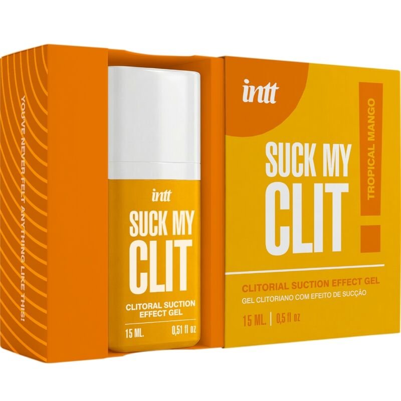 INTT - SUCK MY CLIT GEL EFECTO SUCCIÓN TROPICAL MANGO 15 ML - Imagen 2