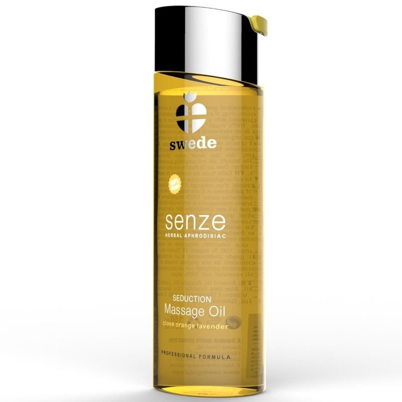 SWEDE - HERBAL APHRODISIAC ACEITE MASAJE SEDUCTION 150 ML CLAVO, NARANJA Y LAVANDA