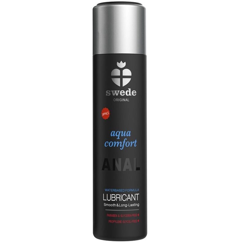 SWEDE - AQUA COMFORT LUBRICANTE ANAL BASE AGUA 120 M